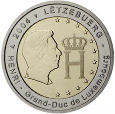 Luxembourg 2 Euro UNC Grand Duke 2004