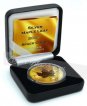 Ag-CND20.5d.1.MapleLeaf Canada 5 dollars 1 oz Silver Maple Leaf 2020  "Space Gold " gold Gilded and  Ruthenium finish