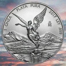Mexico 1 Ounce Silver LIBERTAD 2017