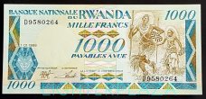 BN009580 RWANDA 1000 Francs 1988 - P-21 AU/UNC
