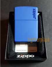Zippo Royal Blue with Logo