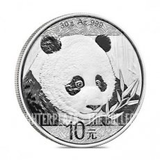 China 10 Yuan 30 g zilver Panda 2018