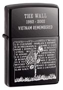 Zippo The Wall 1982 - 2002 Vietnam - Not Forgotten
