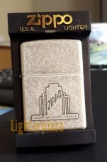 Zippo Antique Silver Plate "A Week's Trial..."