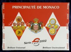 MC0002002BU Monaco Year Set BU 2002