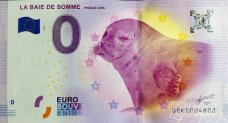 Frankrijk Euro Souvenir Biljet - La Baie de Somme - Phoque gris