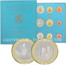 Vatican Year set 9 coins BU 2019